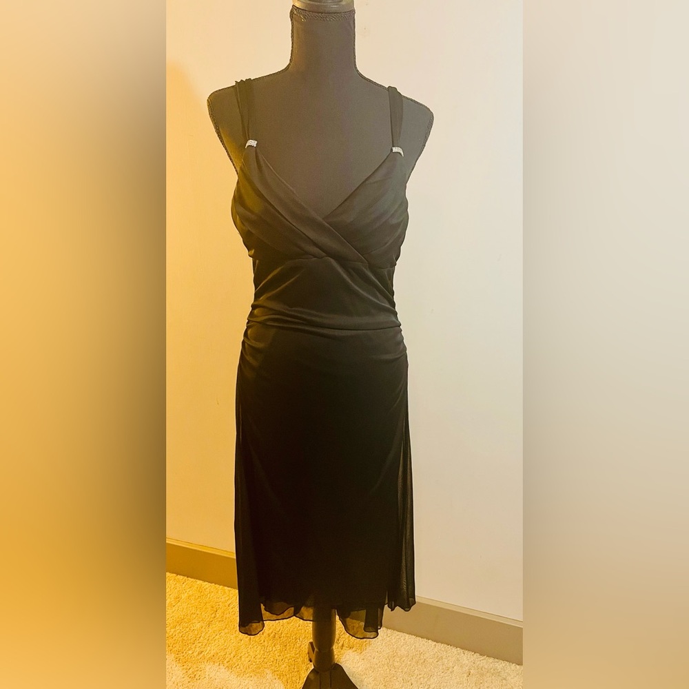 Scarlett Nite Black Mini Dress